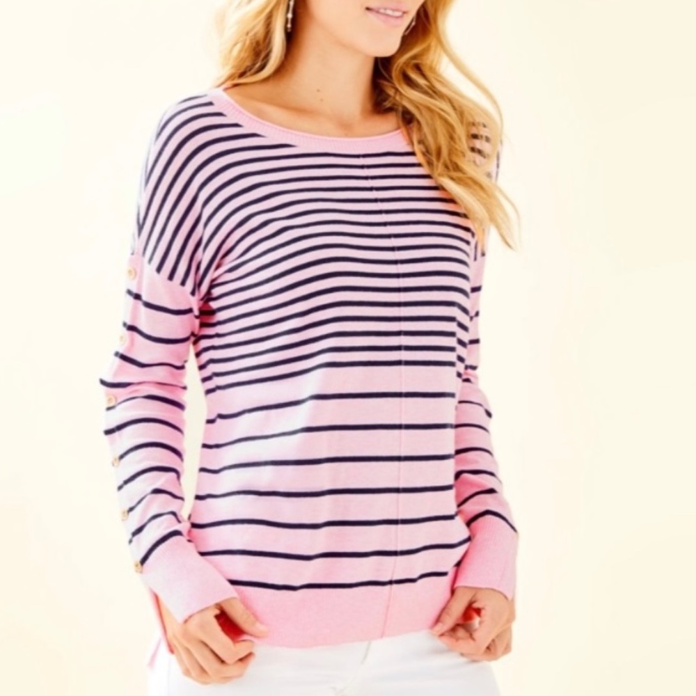 Lilly Pulitzer Melenie Coolmax Sweater-  Large